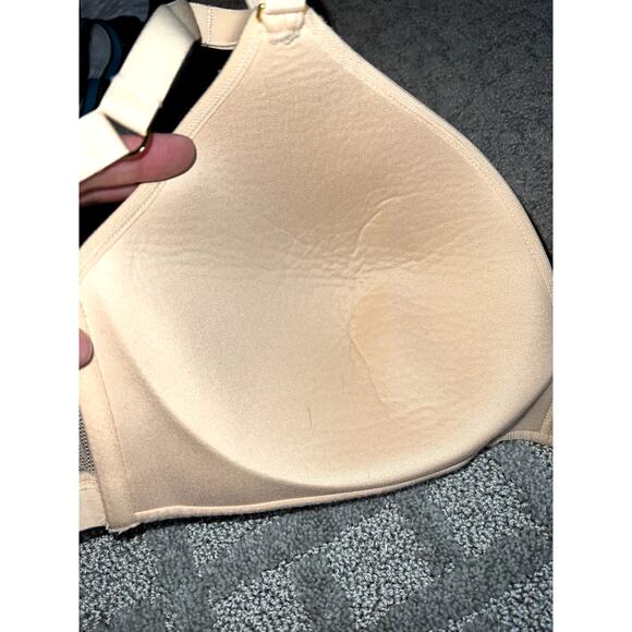 36DDD Lively Bra Wireless All Day Deep V Plunge Mesh Smoothing Sides No Wire NEW - Picture 7 of 8